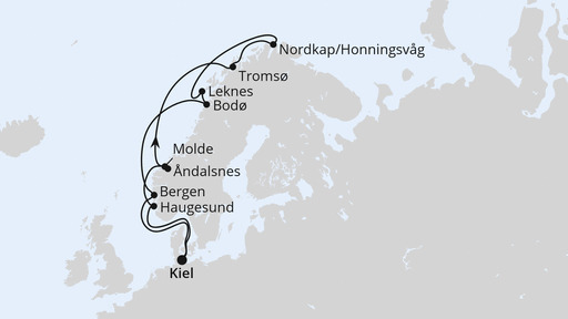 Norwegen mit Lofoten und Nordkap